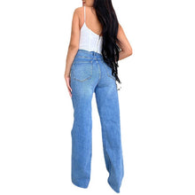 Load image into Gallery viewer, High Waist Ripped Jeans