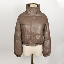 Load image into Gallery viewer, Lexi Parka Coat  Faux Leather Jackets