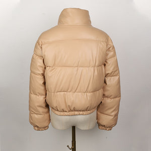 Lexi Parka Coat  Faux Leather Jackets