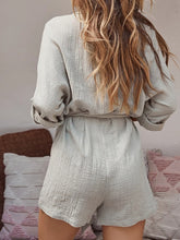 Load image into Gallery viewer, Cotton Linen Loose Rompers