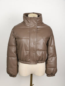 Lexi Parka Coat  Faux Leather Jackets