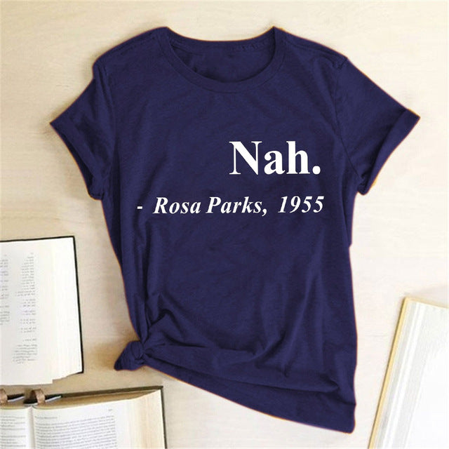 Equal Rights Slogan Women T Shirt