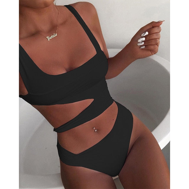 Sexy X One Piece Swimsuit
