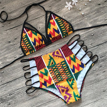 Load image into Gallery viewer, Strings and Tangs High Waist Bikini