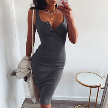 Load image into Gallery viewer, Summer Sexy Bodycon Dress