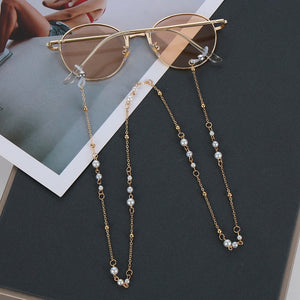 Fashion Pearls Sunglasses Chains