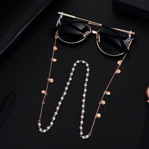 Fashion Pearls Sunglasses Chains