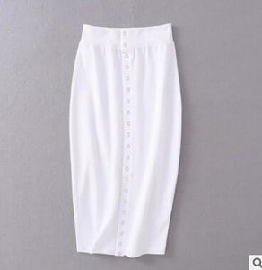 Knitted Front Button 2 Piece Set