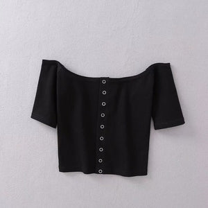 Knitted Front Button 2 Piece Set