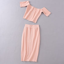 Load image into Gallery viewer, Knitted Front Button 2 Piece Set