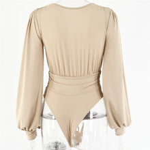 Load image into Gallery viewer, Deep V Neck Bodysuit