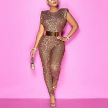 Load image into Gallery viewer, Sequined Jumpsuits