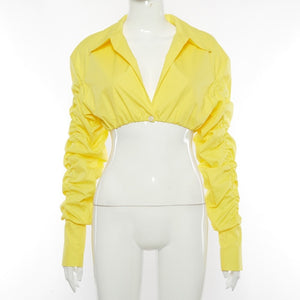 Puff Sleeve Short T