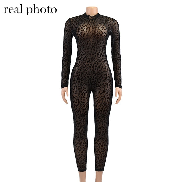 Animal Instinct Mesh Bodystocking