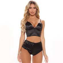 Load image into Gallery viewer, Satin High Waist Shorts