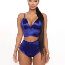 Load image into Gallery viewer, Satin High Waist Shorts