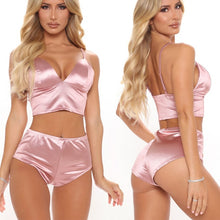 Load image into Gallery viewer, Satin High Waist Shorts