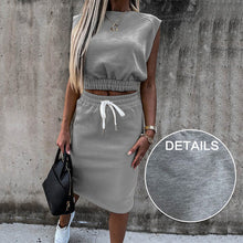 Load image into Gallery viewer, GT Solid Slim Skirts Set