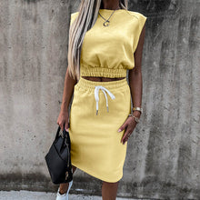 Load image into Gallery viewer, GT Solid Slim Skirts Set