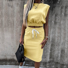 Load image into Gallery viewer, GT Solid Slim Skirts Set