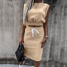 Load image into Gallery viewer, GT Solid Slim Skirts Set