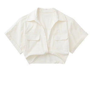 Front Knot Cropped