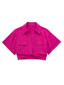 Front Knot Cropped