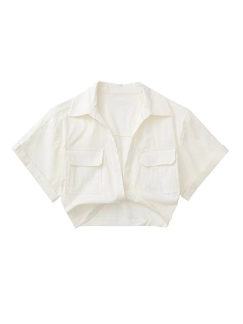 Front Knot Cropped