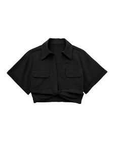Front Knot Cropped