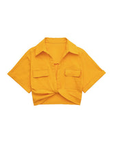 Load image into Gallery viewer, Front Knot Cropped