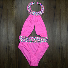 Load image into Gallery viewer, Rhinestone Diamond Crystal One Piece Swimsuit