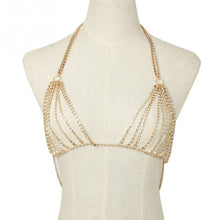 Load image into Gallery viewer, Rhinestone Bra