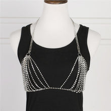 Load image into Gallery viewer, Rhinestone Bra