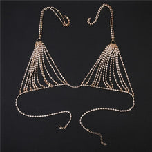 Load image into Gallery viewer, Rhinestone Bra