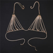 Load image into Gallery viewer, Rhinestone Bra