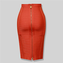 Load image into Gallery viewer, Bodycon Knee Length Bandage Skirt