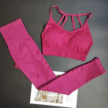 Load image into Gallery viewer, Energy Seamless Set- Gym Fitness