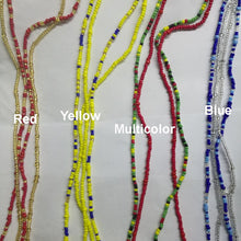 Load image into Gallery viewer, Double Strand Body Jewelry, African Waists Bead