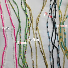 Load image into Gallery viewer, Double Strand Body Jewelry, African Waists Bead
