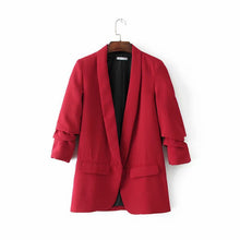 Load image into Gallery viewer, Notched Sleeve Blazer